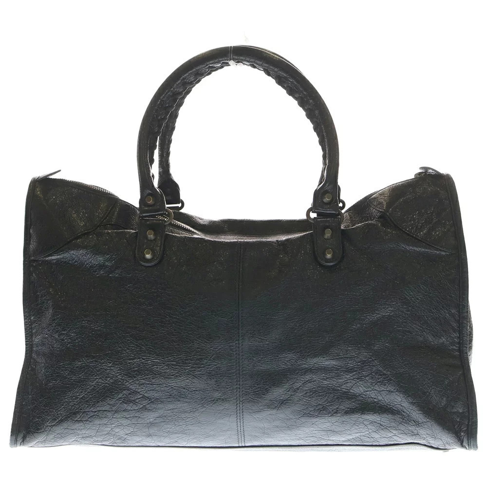 Balenciaga Black The Work Leather Handbag